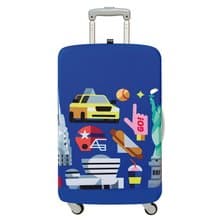 LOQI 行李箱外套 I 新紐約 LSHEYNY【S號】 I 行李箱套