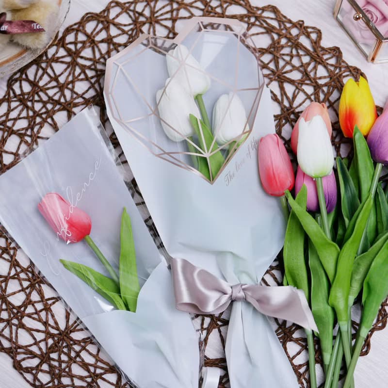 鬱金香花束袋 極度花燥 永生花 花禮