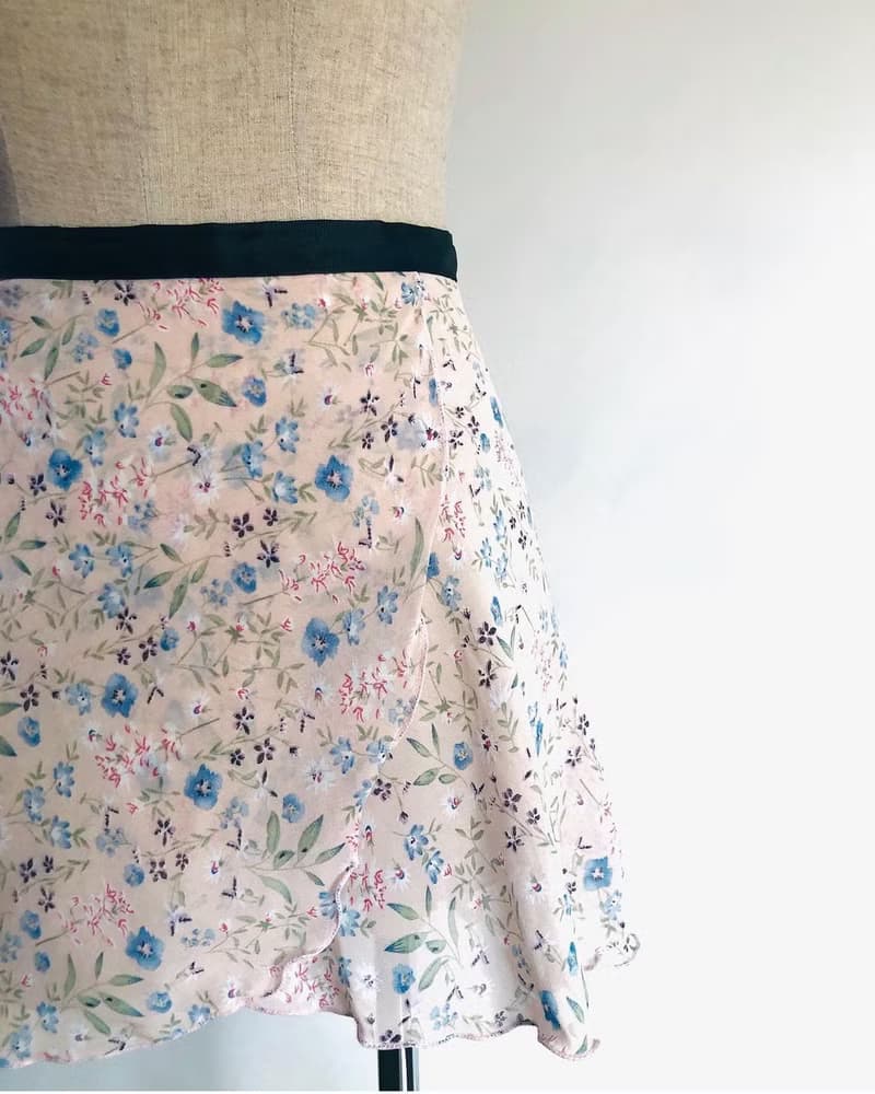 粉色小碎花