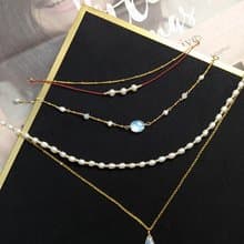 Il Tre - Complete - 14KGF 珍珠紅繩雙層手鍊