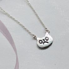 【限量絕版品】毛孩子系 -貓貓不高興- 貓咪表情項鍊 寵物飾品