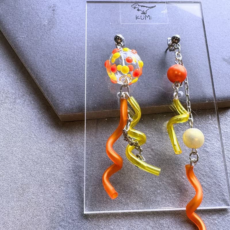 熱氣球耳環