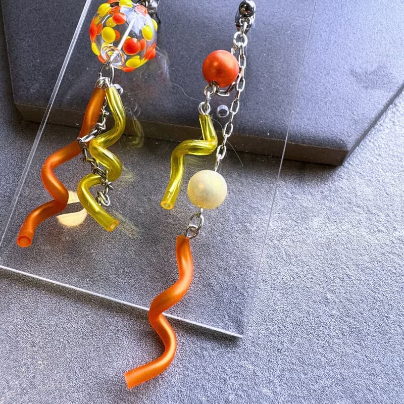 熱氣球耳環
