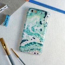 就愛綠色油彩手繪風//原創手機殼-    iPhone, Samsung, oppo