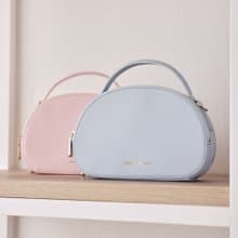 PA-Chubby真皮半月手提包-多色任選