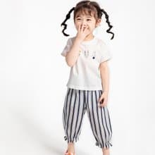【出清優惠】條紋防蚊褲