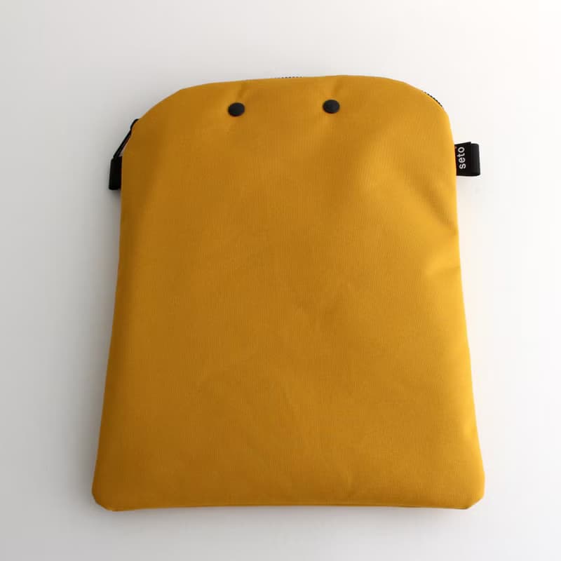 seto / creature bag / PC case / Bag in bag / Case A4 / Yellow