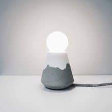 SUNRISE 日出 | 山峰雪景水泥桌燈・夜燈 (附LED變光燈泡)