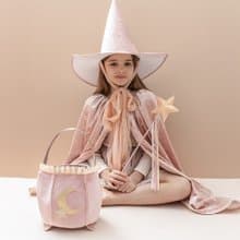 英國Mimi & Lula_AW25_變裝派對_粉紅魔法鍋造型提籃