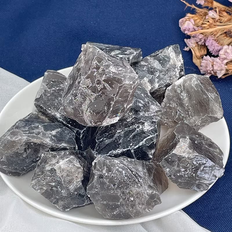 【MU工坊】茶水晶擴香石/水晶擴香燈/碎石/室內香薰/淨化小夜