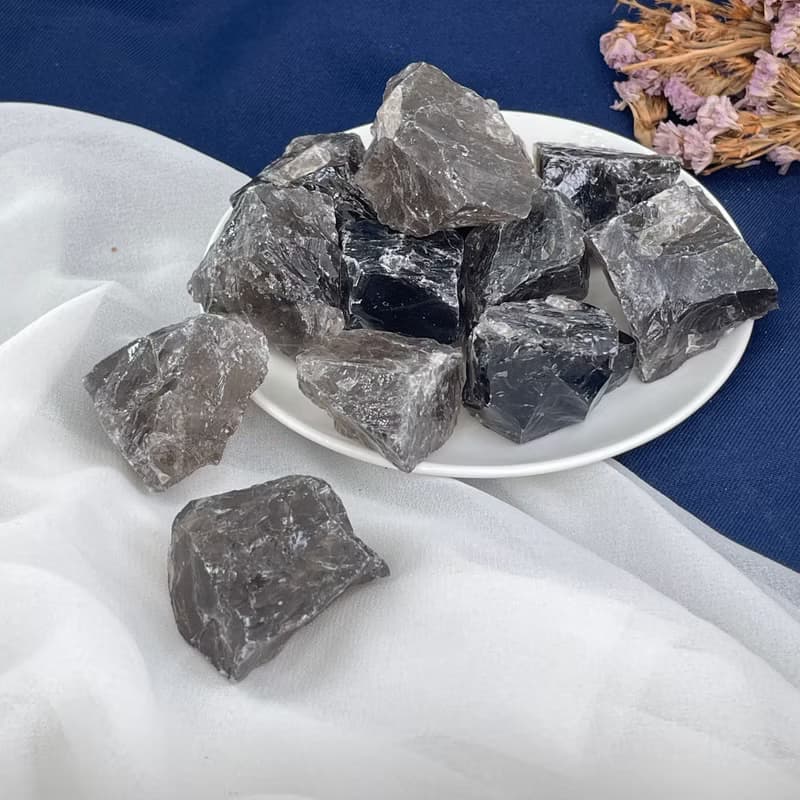 【MU工坊】茶水晶擴香石/水晶擴香燈/碎石/室內香薰/淨化小夜