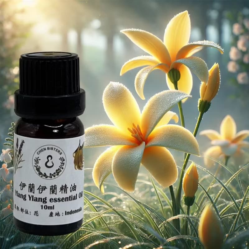 花香調純精油 100%單方精油 依蘭依蘭 10ml/50ml 贈精美擴香石