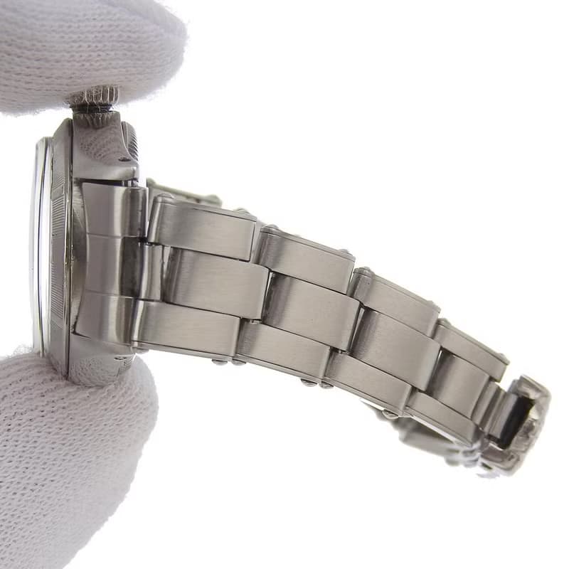 【日本直送】ロレックス ROLEX オイスターパーペチュアル 腕時計 サンダーバードベゼル 6623 SS 自動巻き シルバー文字盤 レディース【中古】