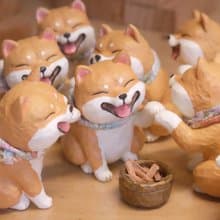 柴犬招財 【想寵雕像系列】