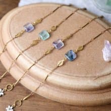 星盤 - 天然礦石 水晶 手鍊 手環 (多色)