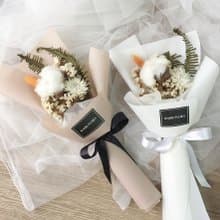 真摯不變的情誼 / 畢業花束 乾燥花 乾燥花束 棉花花束 生日花束