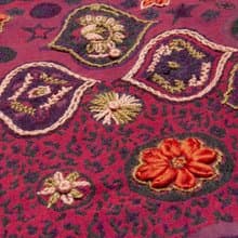 喀什米爾Cashmere/水煮羊毛披肩/針織圍巾/刺繡圍巾/羊絨披巾-花