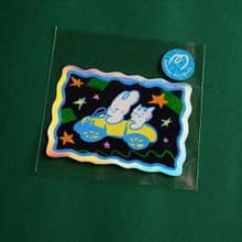 Escape Blue Planet 防水鐳射貼紙 | Waterproof Laser Sticker