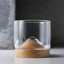 120cc【哲學生活小山杯】櫸木 原木山形酒杯 茶杯 畢業