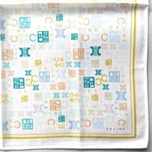 Celine Vintage Handkerchief Gift for Her 19.5 x 19.5 inches, vintage scarf