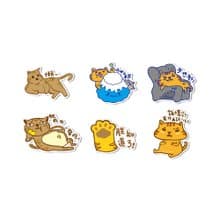 防水貼紙-懶惰人生