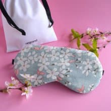 日本眼罩 SAKURA | Blue | 可調整長度 | 助眠 | 有附收納袋
