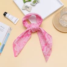 京都手帕-夜長堂-粉紅蕾絲