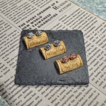 【玫瑰花】耳環  情人節禮物