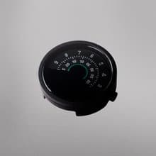 ANICORN Series 000 簡約轉盤機械手錶－純鋼霧面黑+綠色