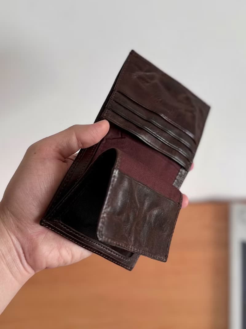 設計師原創款式 真皮 頭層牛皮 豎款錢夾