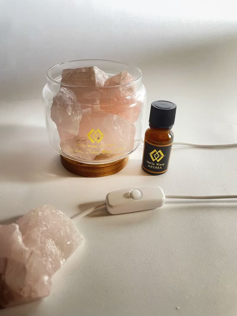 全新 浪漫水晶夜燈擴香組