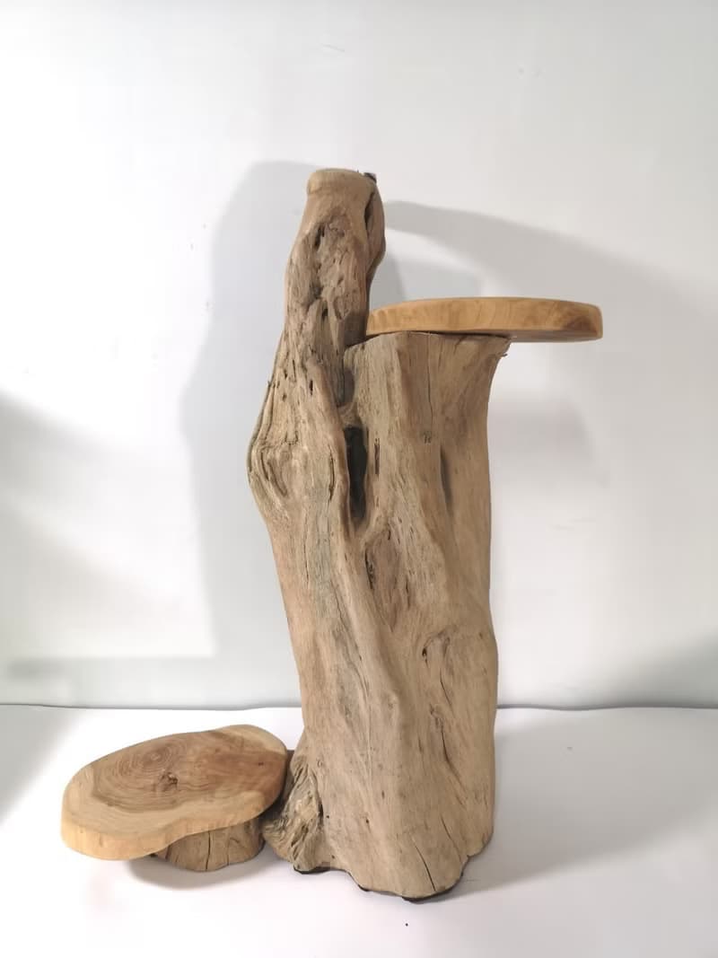 -老鷹-  花架 花座 展示架 盆栽架 多肉植物 木頭擺飾 木頭擺飾品