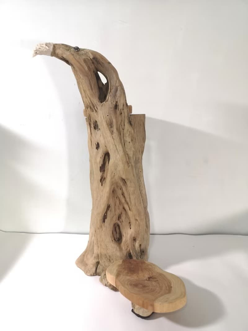 -老鷹-  花架 花座 展示架 盆栽架 多肉植物 木頭擺飾 木頭擺飾品