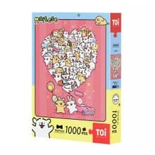 TOi圖益【線條小狗系列】拼圖1000片動漫卡通DIY動漫插畫桌遊IP