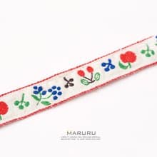 日本製奶嘴鏈 菓風刺繡 MARURU