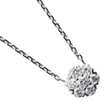 【日本直送】ヴァンクリーフ&アーペル フルーレット ネックレス K18WG ホワイトゴールド ダイヤモンド Van Cleef & Arpels【中古】
