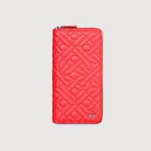 【滿3999送鑰匙圈】洛克 13卡全開拉鍊長夾-光輝紅/BF527-601-R