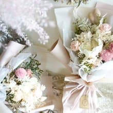 甜心雪紡花束/韓式花束/畢業花束/生日/情人節/求婚花束