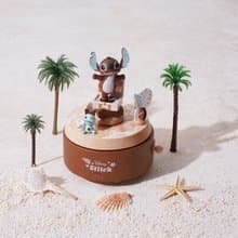 【星際寶貝 史迪奇】雙旋轉音樂盒 迪士尼Disney