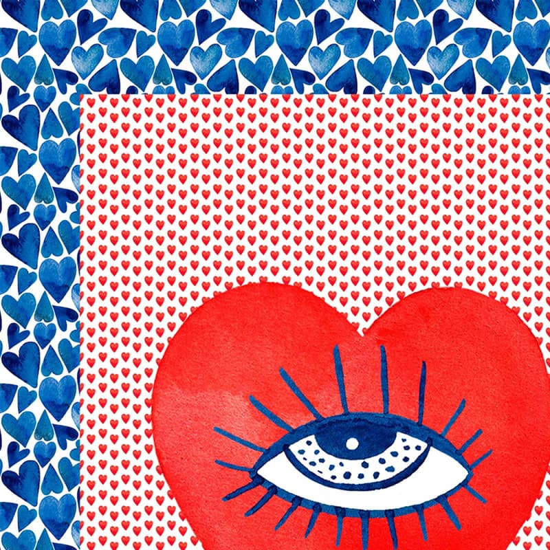 【數位】愛情印刷海報牆面畫廊牆面藝術 JPEG 數位版