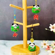 包粽/包中-平安粽羊毛氈吊飾