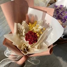 Time flower蒔花/乾燥花束/畢業季 畢業花束 情人節禮物 告白花束