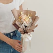 【永生玫瑰花花束】• 情人節/永生玫瑰花/永生玫瑰花花束/玫瑰花