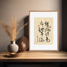 書法-附畫框 | 喬遷禮物 | 入厝禮物 | 民宿佈置 |喬遷禮物