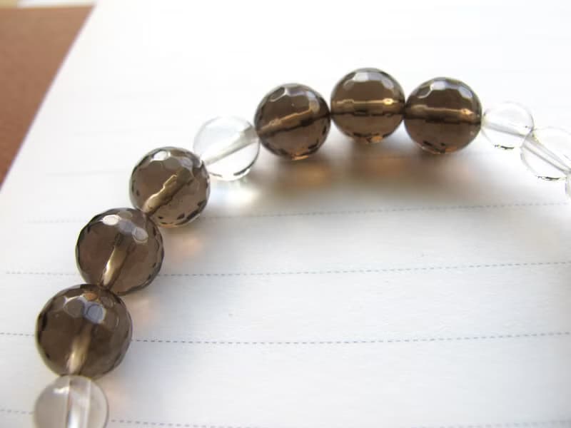 茶晶 白水晶 【若善】穩定心情 吸收負能量