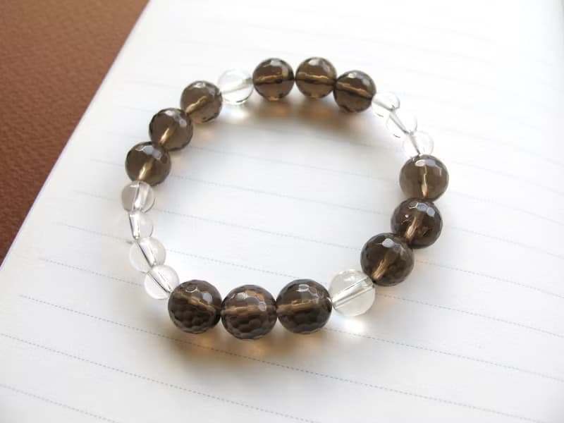 茶晶 白水晶 【若善】穩定心情 吸收負能量