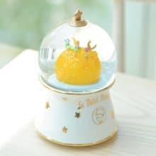 小王子-B612星球 水晶球音樂盒 生日禮物情人禮物聖誕