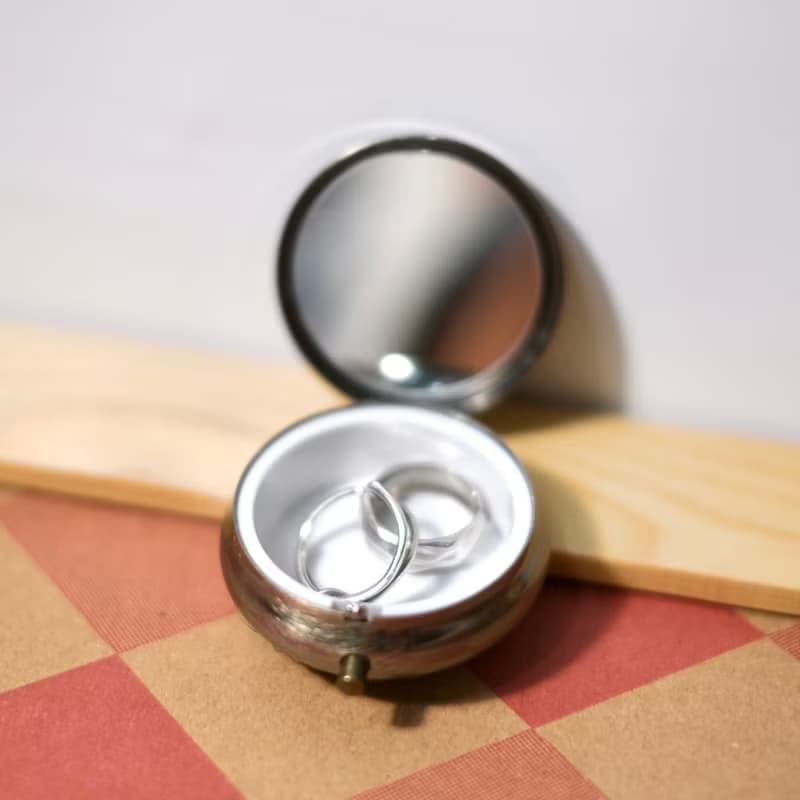 【聖誕禮物推薦】紅寶花環│隨身珠寶盒│飾品盒