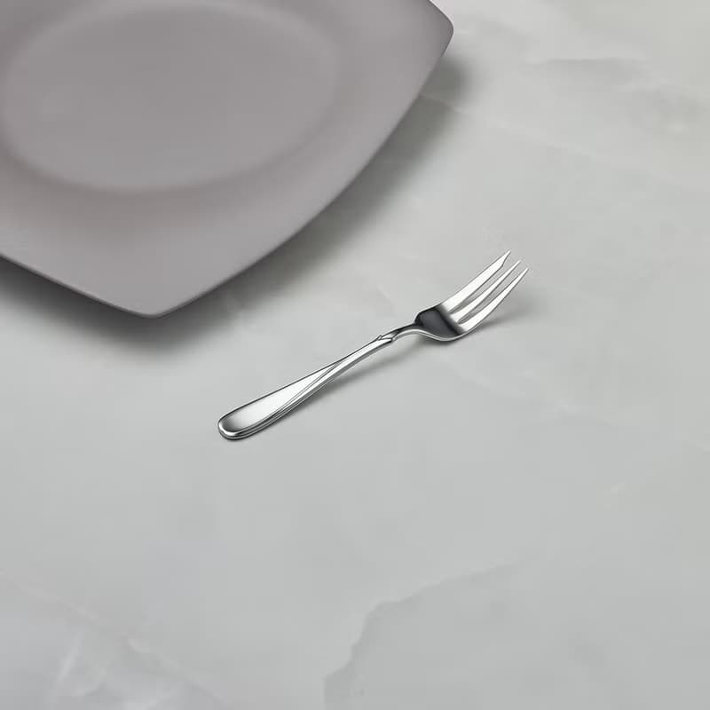 日本山崎金屬 - FLORA系列 - 不鏽鋼點心叉 (137mm)