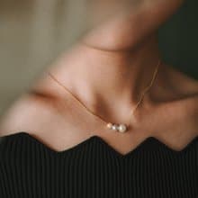 Patricia_Akoya三色珍珠項鍊
